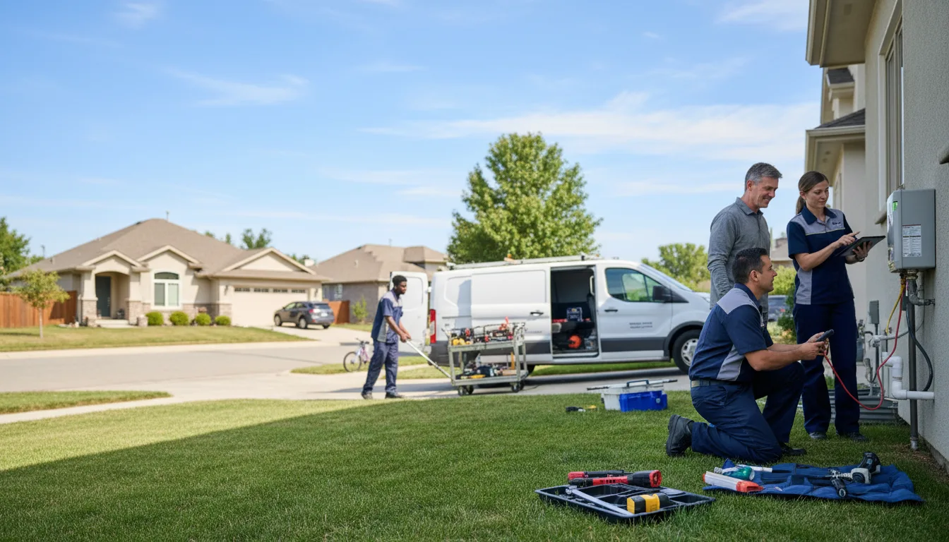 Tankless water heater service in South Bend, NE